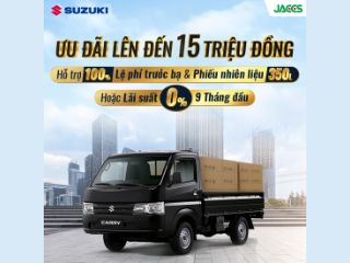 ĐÓN HÀNH TRÌNH MỚI - MUA NGAY TẢI NHẬT VÀ NHẬN NGAY 30 TRIỆU ĐỒNG TỪ VIỆT NAM SUZUKI